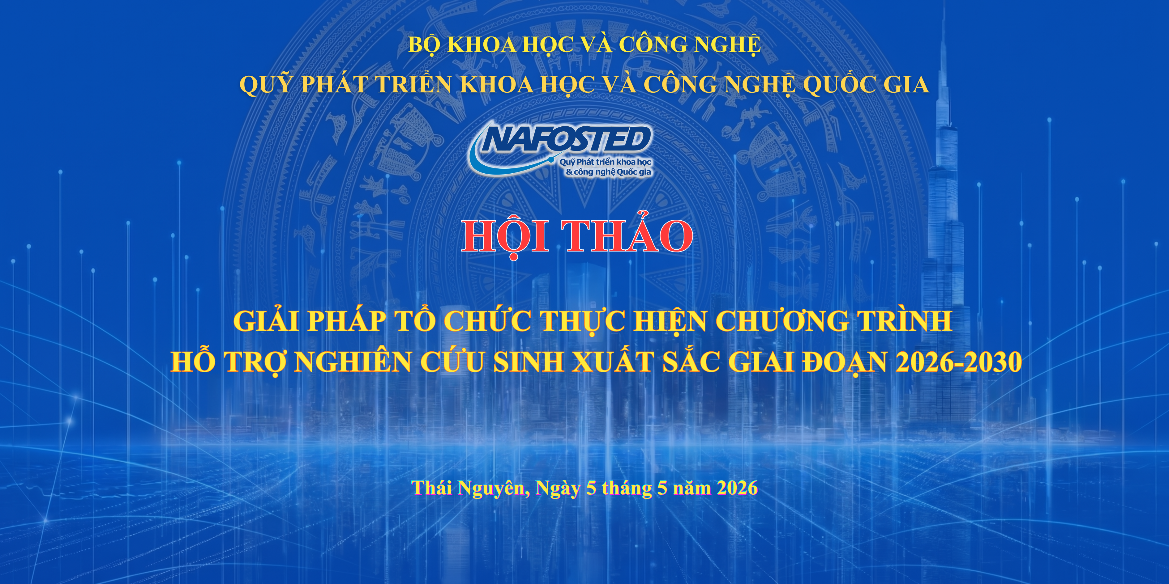 Backdrop hội thảo