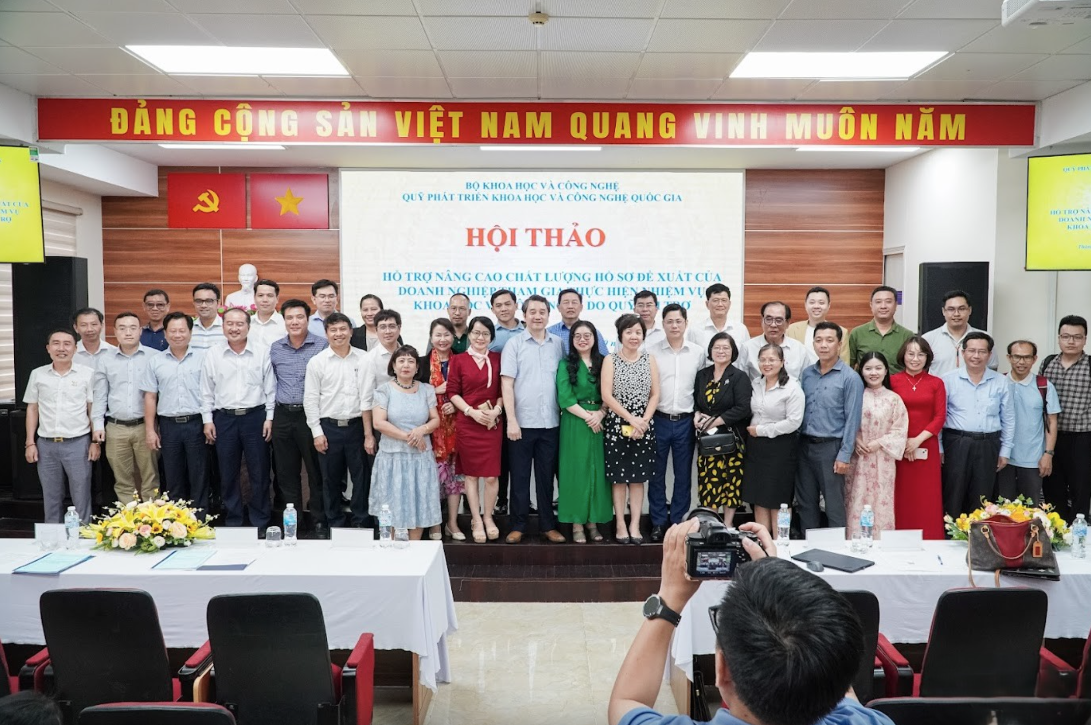 NAFOSTED hỗ trợ doanh nghiệp tiếp cận nguồn tài trợ thực hiện nhiệm vụ KH&CN cấp quốc gia