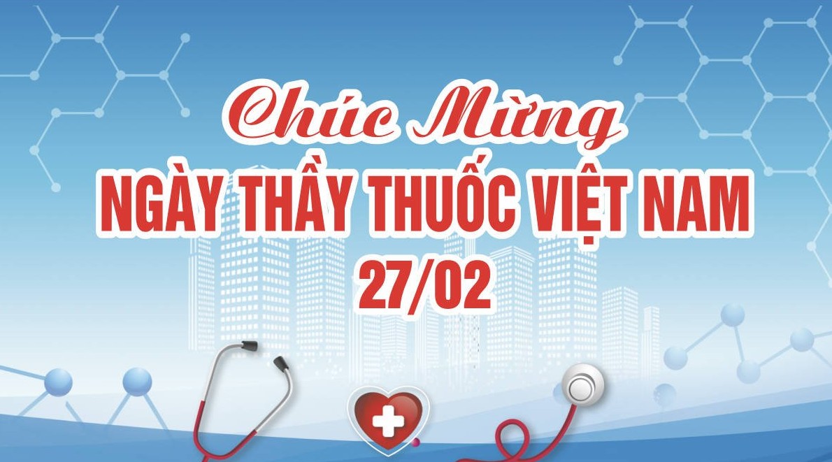 Chúc mừng ngày thầy thuốc Việt Nam 27/2