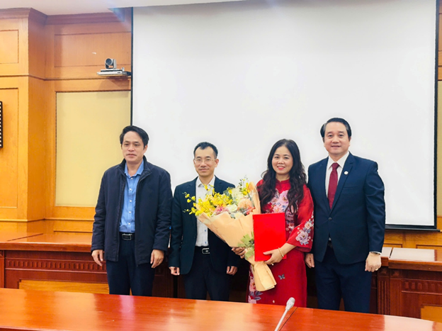 Quỹ Phát triển khoa học và công nghệ Quốc gia công bố Quyết định bổ nhiệm Phó Trưởng phòng Phòng Chuyển đổi số