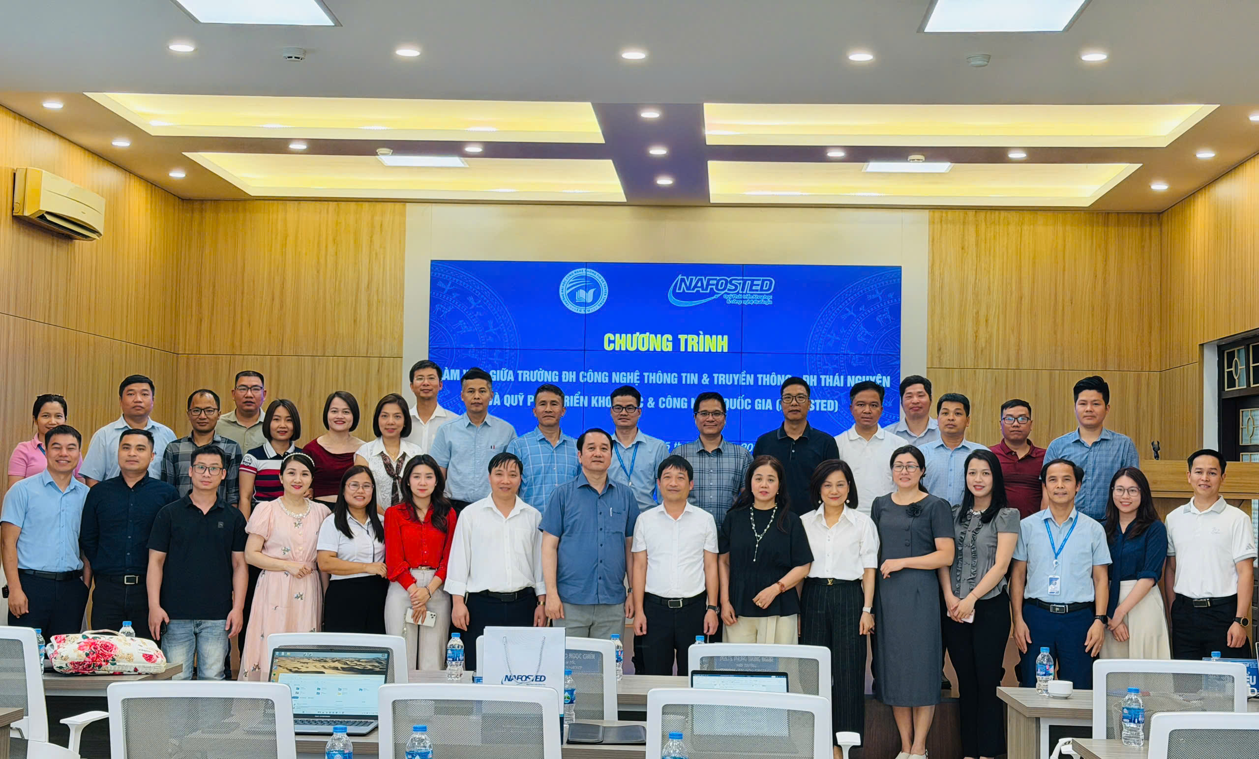 Cởi trói thủ tục, trao quyền cho nhà khoa học: NAFOSTED làm việc tại Đại học Thái Nguyên