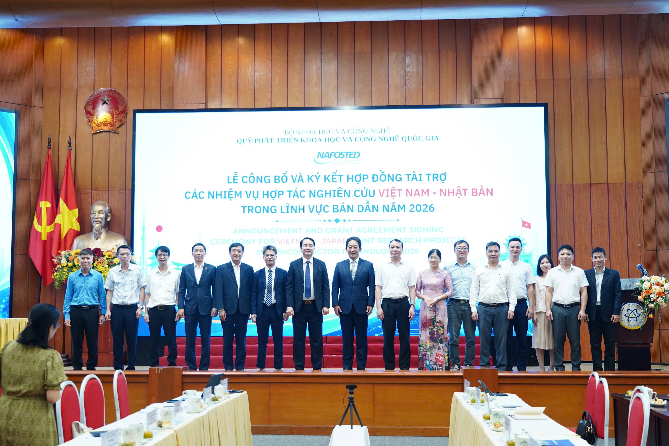 Việt Nam – Nhật Bản triển khai 5 nhiệm vụ hợp tác nghiên cứu lĩnh vực bán dẫn