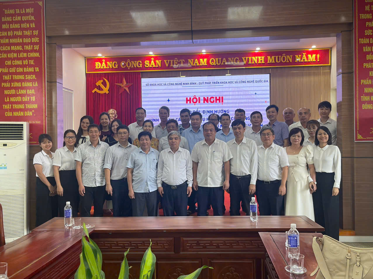 NAFOSTED chủ động kết nối, hình thành các nhiệm vụ khoa học, công nghệ và đổi mới sáng tạo từ nhu cầu thực tiễn của tỉnh Ninh Bình