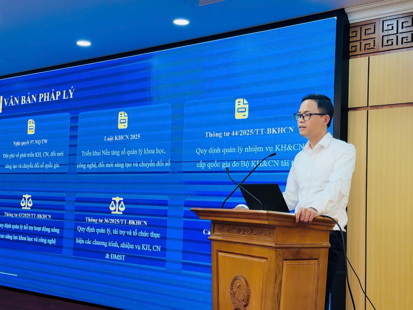 Từ Bộ Xây dựng, NAFOSTED khởi động chương trình đồng hành cùng các bộ, ngành triển khai hệ thống quản lý khoa học và công nghệ trực tuyến