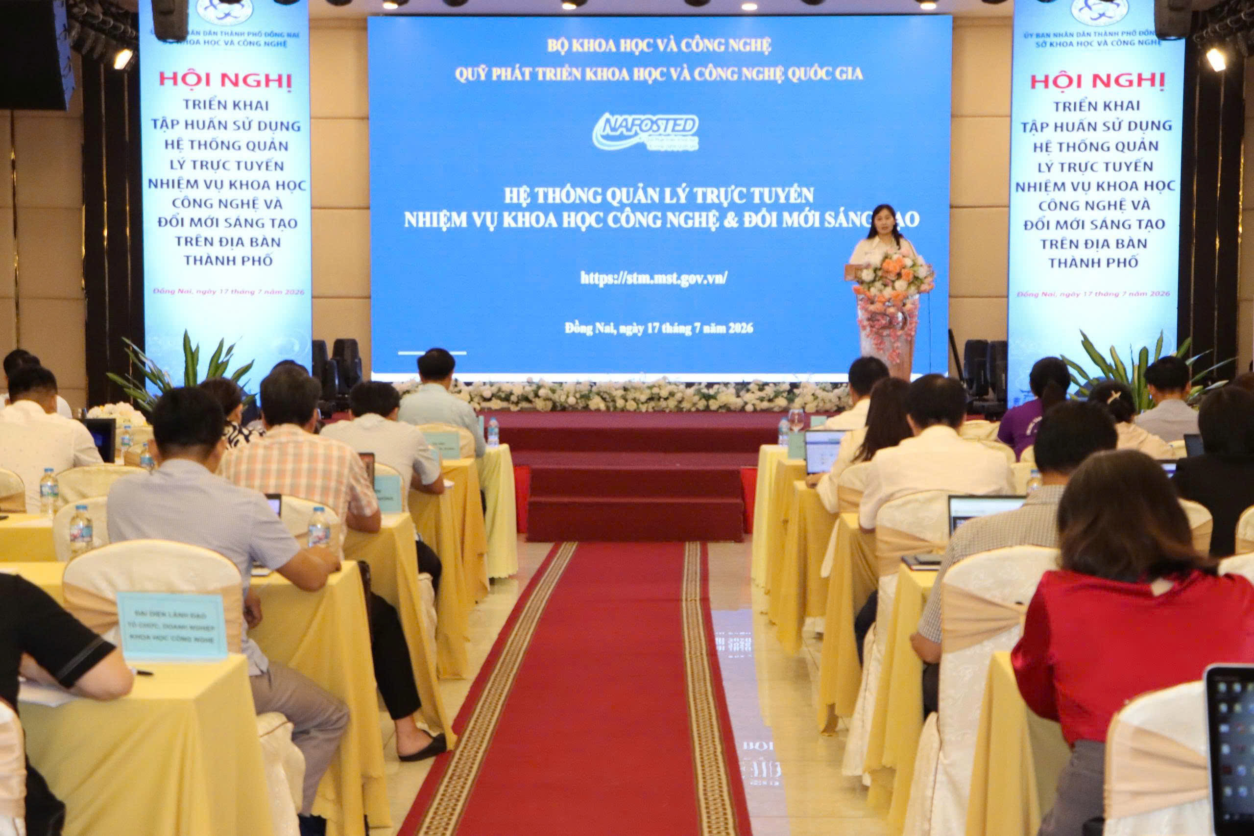 Đưa quản lý nhiệm vụ khoa học và công nghệ lên môi trường số: NAFOSTED tập huấn tại Đồng Nai