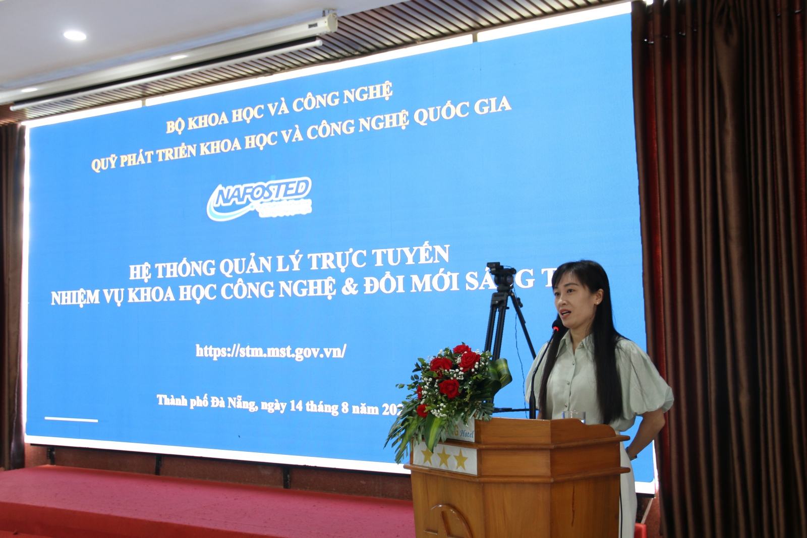NAFOSTED đồng hành thúc đẩy quản lý nhiệm vụ khoa học, công nghệ trên môi trường số tại Đà Nẵng