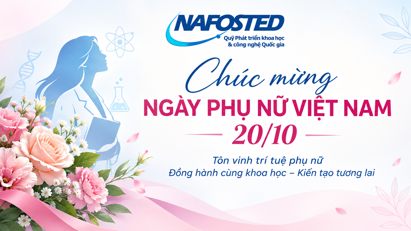 THƯ CHÚC MỪNG NGÀY PHỤ NỮ VIỆT NAM 20/10
